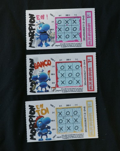Billets de Loterie - grattage ILLIKO - X20 14801 - FRANCAISE DES JEUX