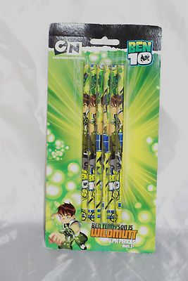 Ben 10, Packung mit 6 Bleistiften [ Alter 3+] 