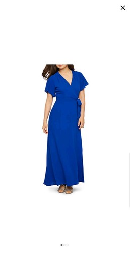 Premier Amour Short Sleeve Maxi Dress 