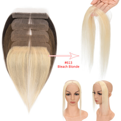 Frontal Hairline Virgin Human Hair Patches Topper Hairpiece Full Lace Cover Up