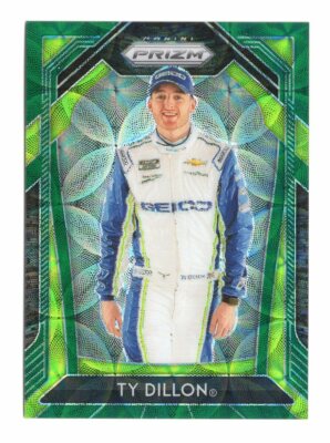  2020 Panini Prizm Prizms Green Scope #28 Ty Dillon 87/99