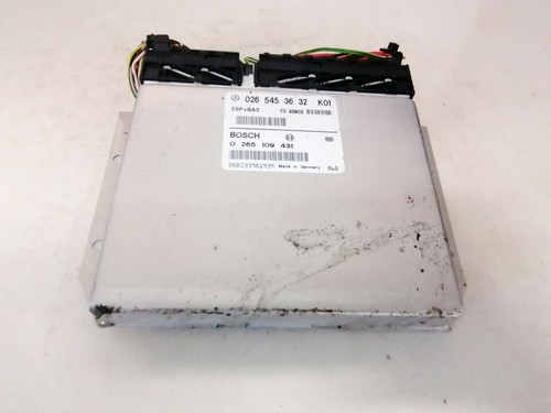 Mercedes-Benz A-CLASS 1998 ESP Control Unit 0265453632, 0265109431 #1315607-70