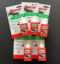Tomcat Attractant Gel.  Attract both rats and mice to traps  1 fl. oz.  Qty 5