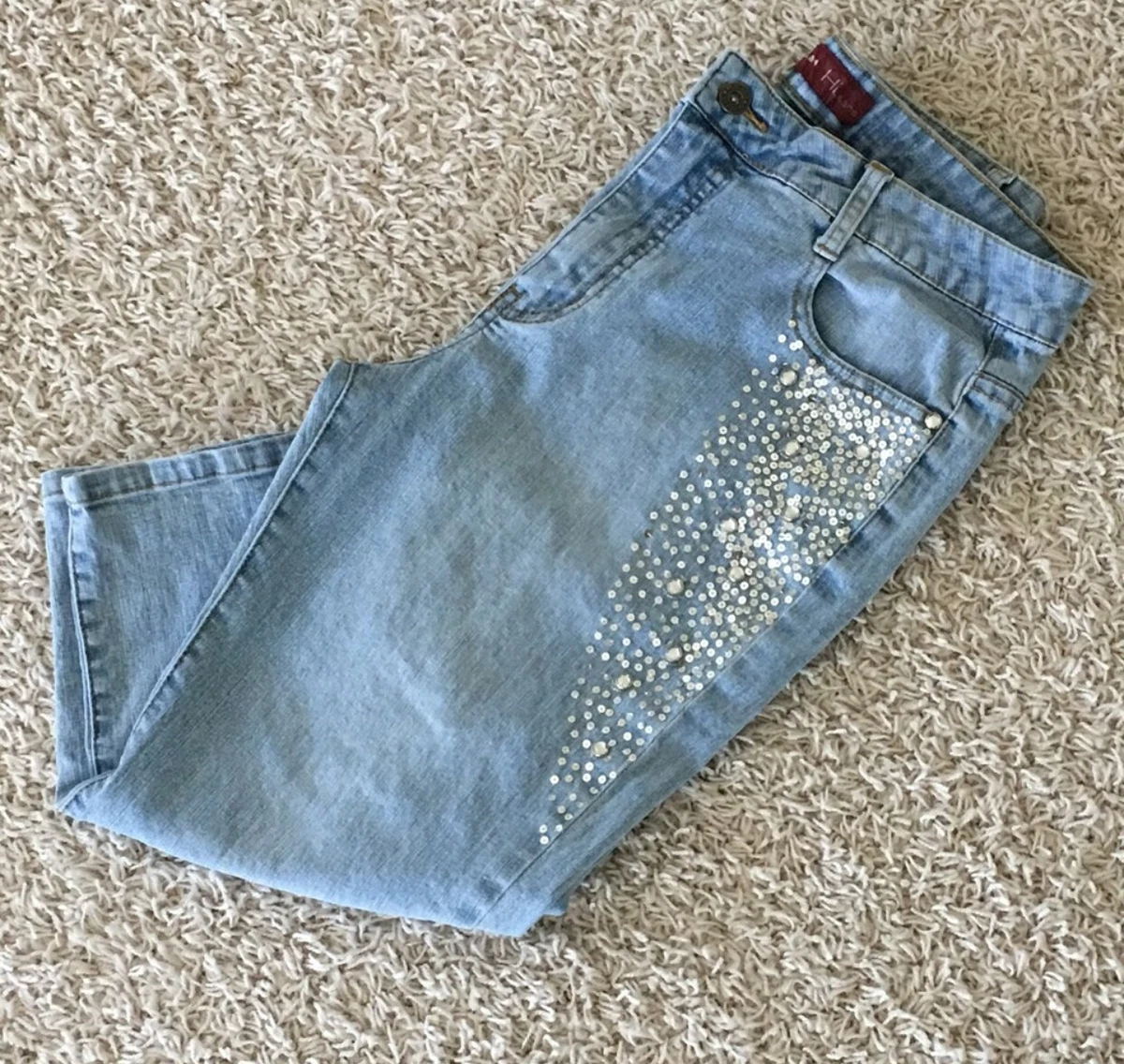 Jean capris for women deals
