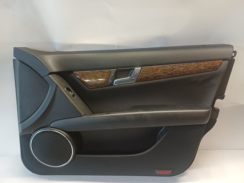 76C* Mercedes W204 C-Klasse Türverkleidung Türpappe Stoff Schwarz Vorne Rechts