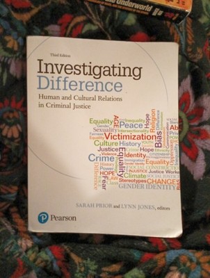 Investigating Difference: Human and Cultural Relations in Criminal Justic - GOOD