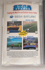 Sega Saturn  NHL All-Star Hockey Game. 94-95 Season. In Case With Manual