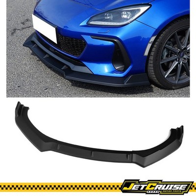 Fits 22-25 Subaru BRZ ZD8 JDM 2 Style Matte Black Front Bumper Lip Splitter 3PCS
