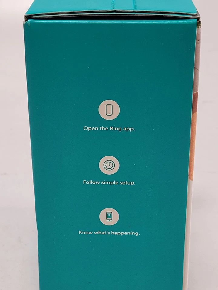 Ring Outdoor Cam Plus Battery Security Camera - White - Image 3 of 4