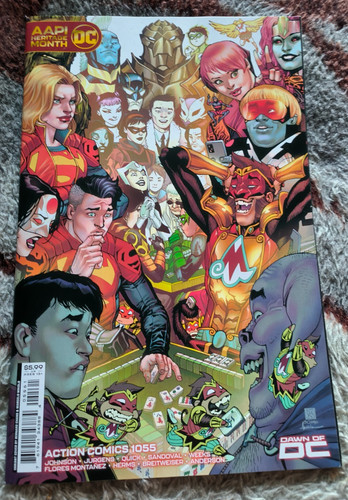 ACTION COMICS # 1055 NM 2023 BERNARD CHANG MONKEY KING CARD STOCK VARIANT ! 