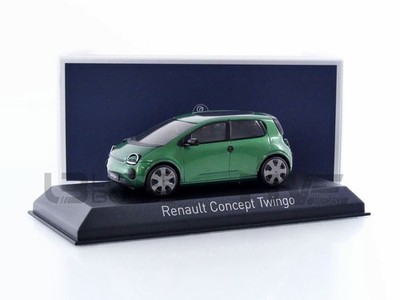 ノレブ 1/43 ルノー トゥインゴ コンセプト E-TECH グリーンメタ NOREV 1/43 - RENAULT CONCEPT TWINGO E-TECH 100% ELECTRIC - 2024
