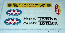 Mighty Tonka AA Wrecker Sticker Set TK-063W