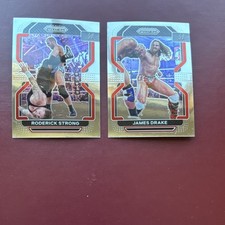Panini Roderick Strong James Drake Prizm WWE 163 105 2022 2 Cards