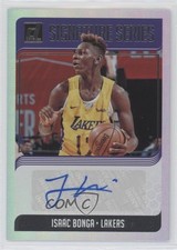2018-19 Panini Donruss Signature Series Isaac Bonga #SG-IBG Auto 0ad