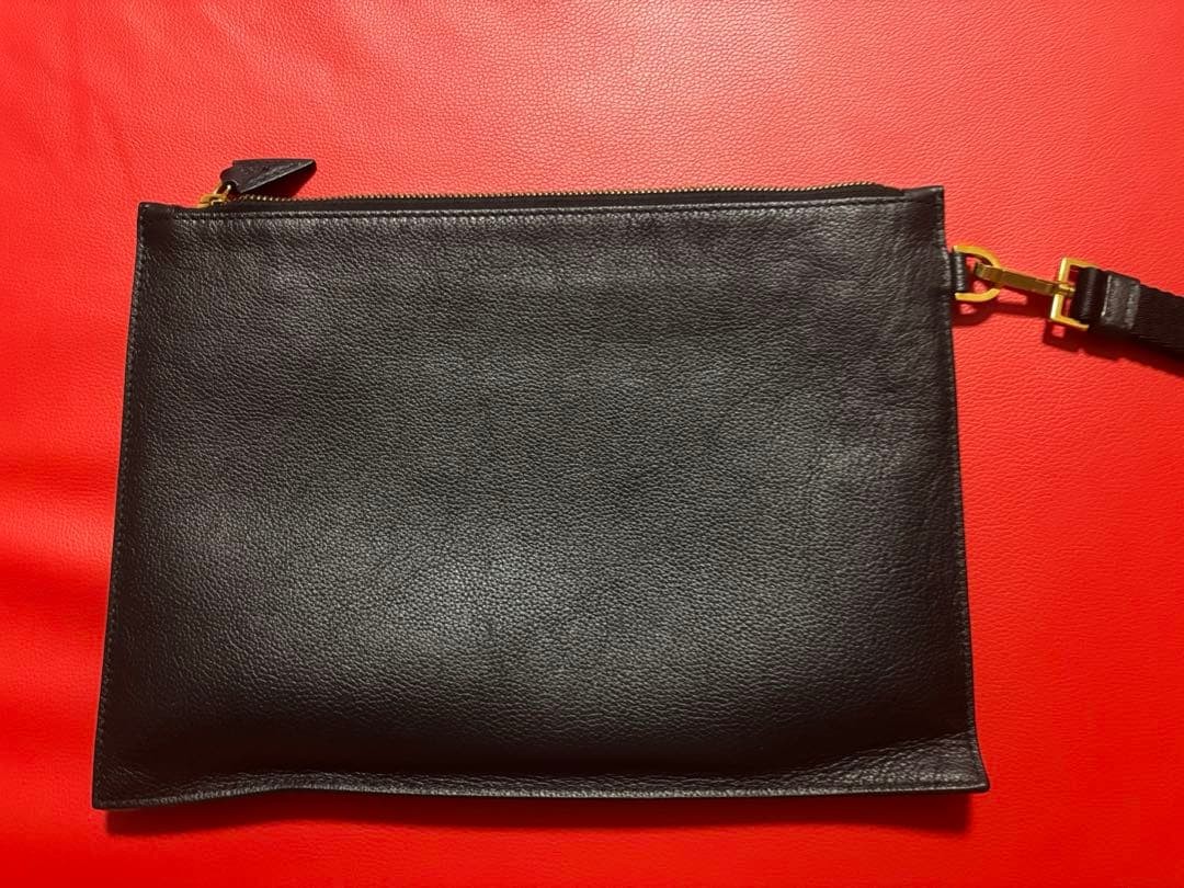 Versace Clutch Bag Second Bag Used Excellent Condition 21x30cm thumbnail 2