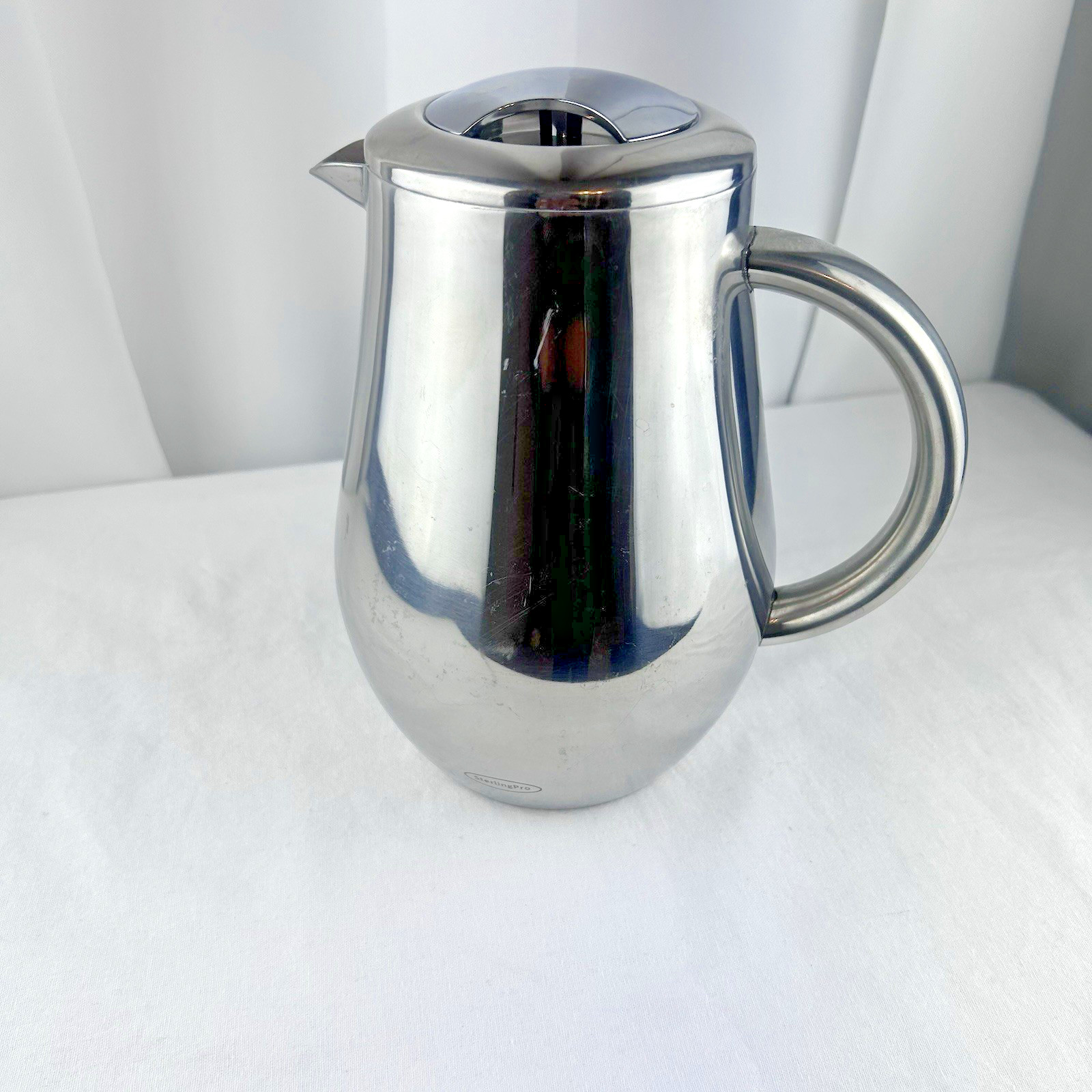 Coffee Maker  Double Walled Stainless Steel 8 Cup