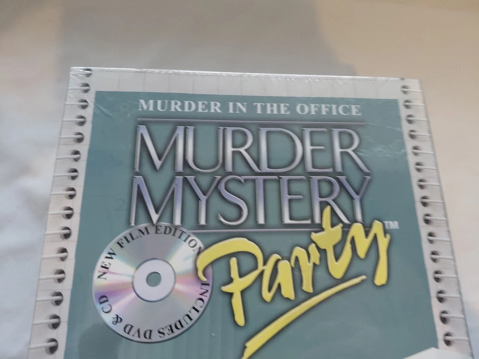 New Sealed Murder Mysetery Party Dvd Game Unopened Murder In The Office Game - Image 4 of 4