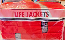 4 pack of adult life jackets..