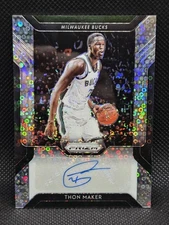 🔥 2018-19 Panini Prizm Fast Break Auto Thon Maker Bucks #FB-TMK