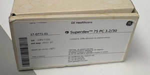 NEW- GE Pharmacia Superdex 75  3.2/30 Chromatography Column (17-1070-01) -NEW