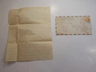 WW2 Letter 1943 321st Bombardment Group North Africa WWII Air Force Military War