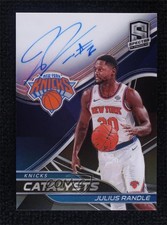 2019-20 Panini Spectra Catalysts Signatures 30/49 Julius Randle #CT-JRD Auto 5l1
