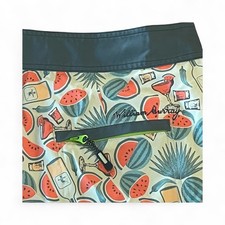 William Murray Boardshorts Mens 34 Watermelon Margarita Cocktail AOP
