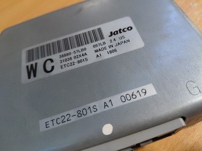 2011 2012 Suzuki Kizashi Transmission Control Module 38880-57LB0