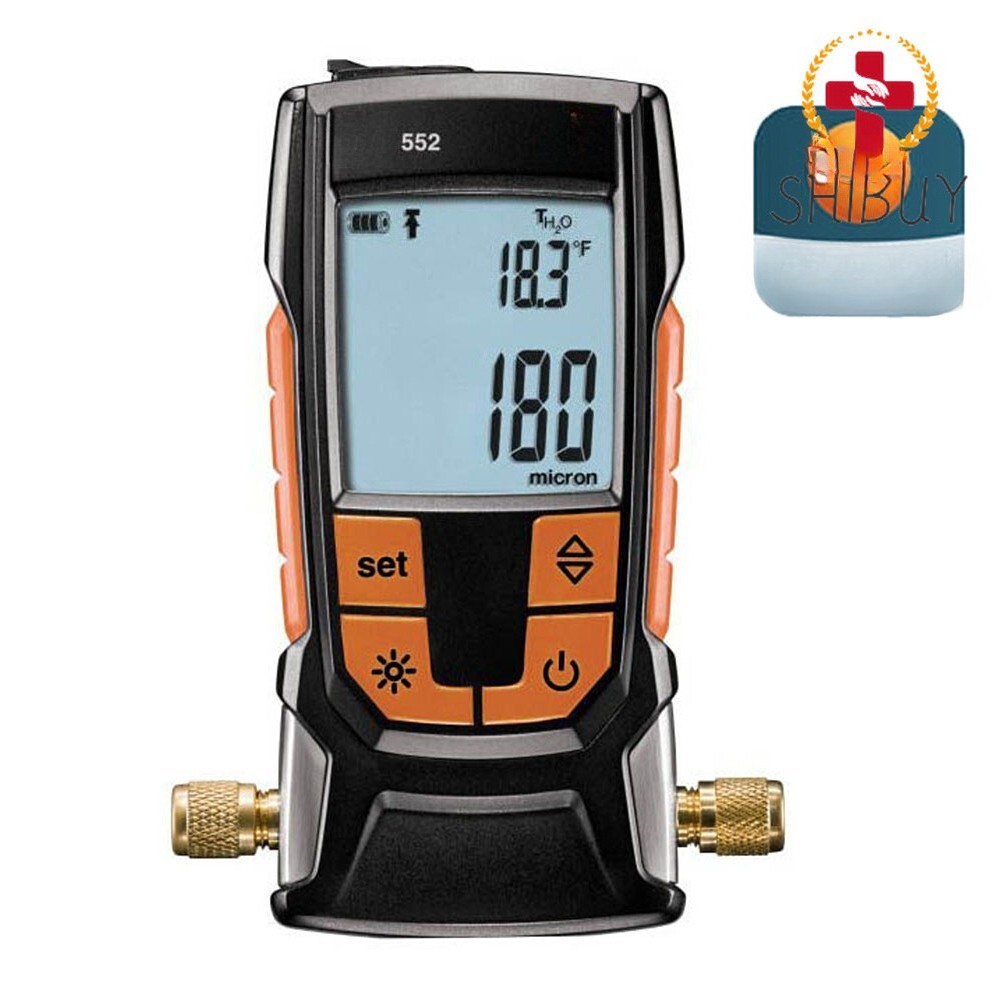 552 Digital Vacuum Gauge HVAC/R Pressure Meter