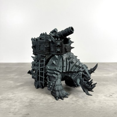 Forge World Ork Squiggoth With Kannon | eBay