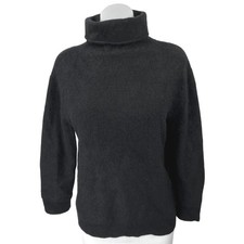 Vince 100 Cashmere Women's Black Turtleneck Long Sleeve Pullover Sweater Top S
