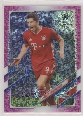 2020-21 Topps Chrome UEFA Champions League 68/175 Robert Lewandowski #50 n0c