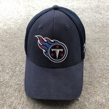 Tennessee Titans Hat Cap Fitted Mens Navy NFL Football Trucker Mesh PSL Founder