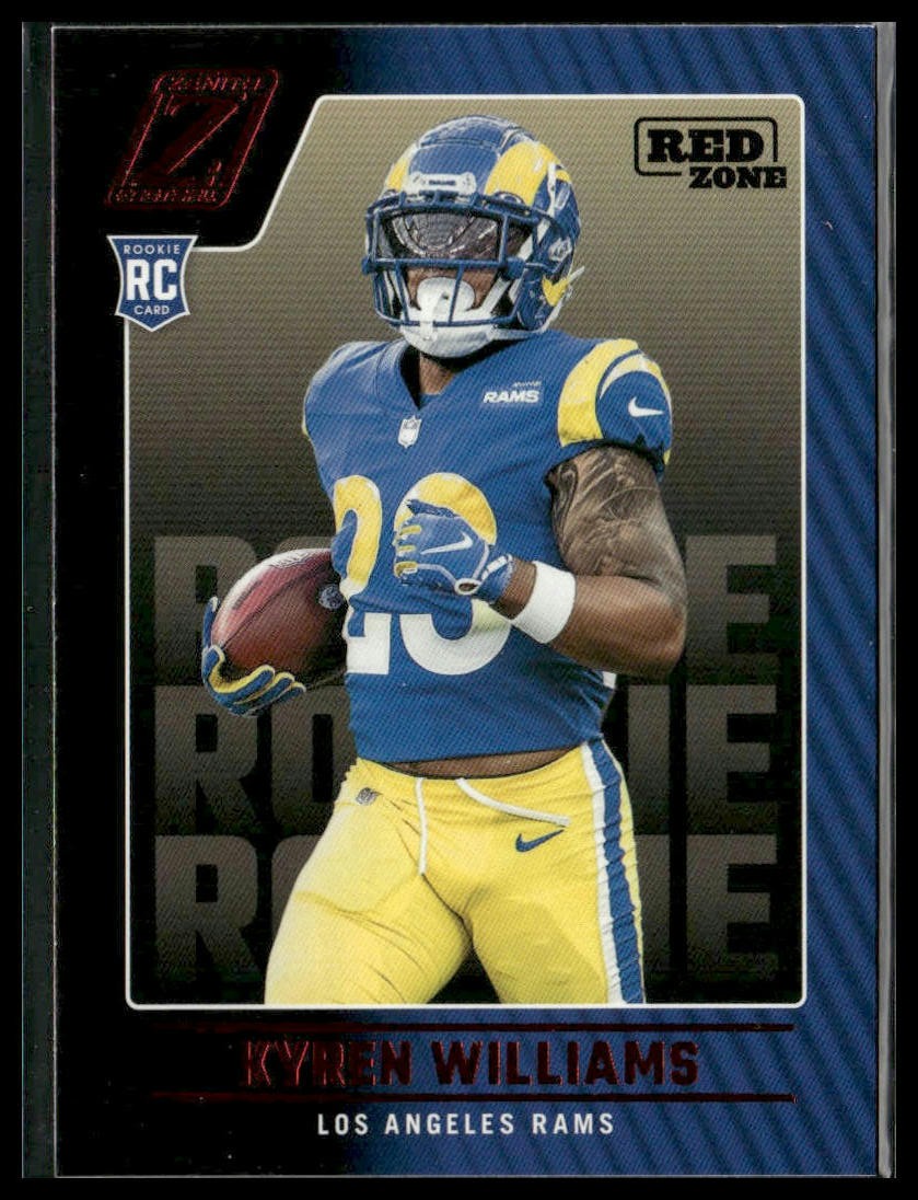 Kyren Williams Panini Zenith #181 Red Zone