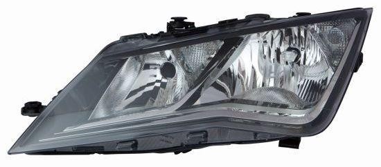ABAKUS Left Headlight 445-1134LMLDEM2 for Seat, Electric, H7 PY21W P21W