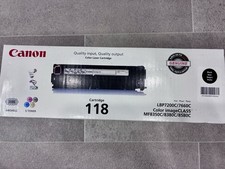CANON Canon 118 Black Toner Cartridge imageCLASS MF8350C/8380C/8580C Genuine