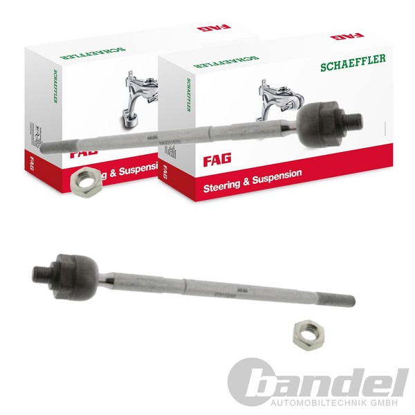 2X Schaeffler FAG Axialgelenk Spurstange Passend FüR Ford Courier Fiesta Puma MA-image