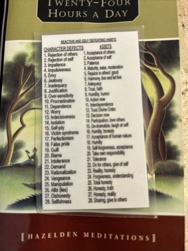 Twenty-Four Hours a Day by Hazelden (1992, Paperback) - Picture 6 of 6