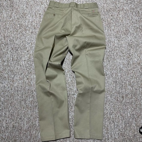 Dickies, Vintage Dickies Pants Mens 34/34 Work Khaki Flat Front Pant New
