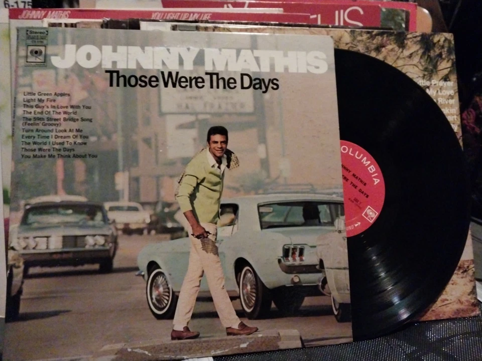 Johnny Mathis 9 LP Lot 1 Of Original Columbia Records Vinyl All VG+/NM See Pics - Image 4 of 4