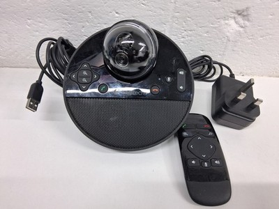 Logitech BCC950 Webcam Konferenzkamera Full HD Carl Zeiss Objektiv Kabel + Fernbedienung