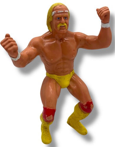 Vintage 1984 LJN Hulk Hogan WWF World Wrestling Ti...