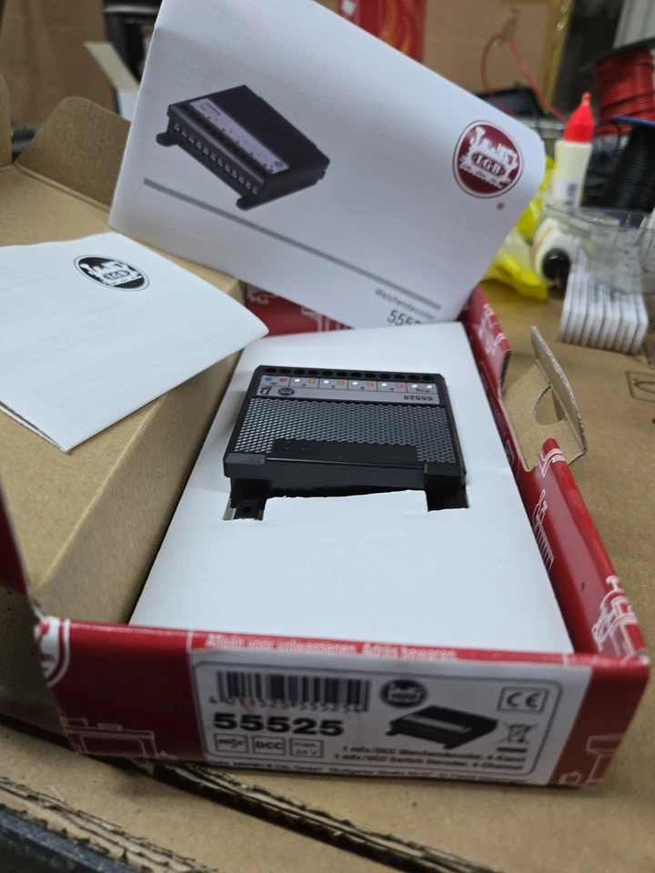 LGB 55025 G - Weichendecoder 4- Kanal unbenutzt  & OvP - Bild 2 von 2