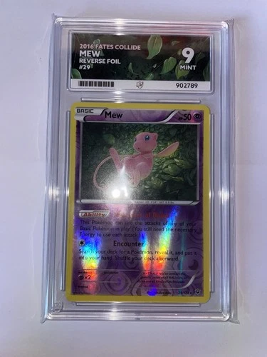 Mew 29/124 Reverse Foil 2016 Fates Collide Ace 9
