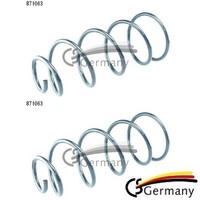 2X Fahrwerksfeder CS Germany 14.871.063 2 Federn Satz Federnsatz