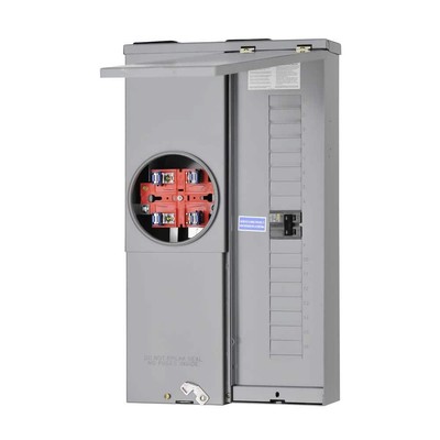 100A 16-Space 24-Circuit Ring-Type Outdoor Surface Mount Main Breaker CSED
