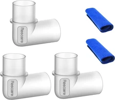 Tubing Elbow (37394) CPAP Connector 3 Pack Replacements Compatible... 
