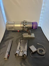 Dyson SV15 V11 Cordless Stick Vacuum Cleaner Nickel/Blue With Charger Tested