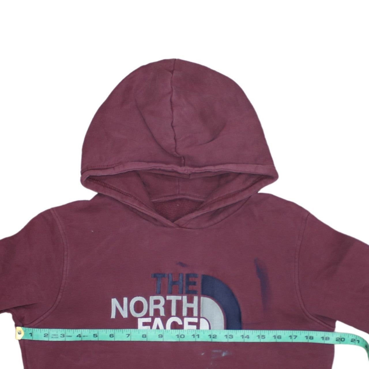 The North Face Red Hoodie Mens S image 5