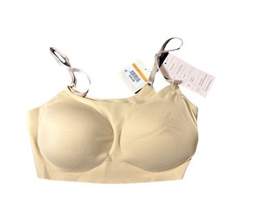 True & Co Bra  True Body Boost Scoop Neck Adjustable Strap Sz Small Wireless pad
